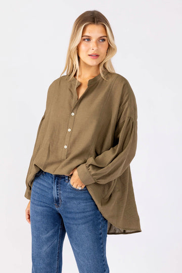 SALE - Tessa Button Down Blouse