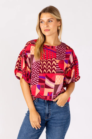 SALE - Bali Printed Blouse