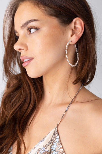 Suzie Tiny Pearl Deco Earrings