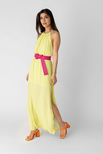 SALE - Cici Side Slit Maxi Dress