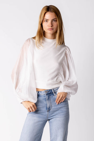 SALE - Ellie Pleated Blouse