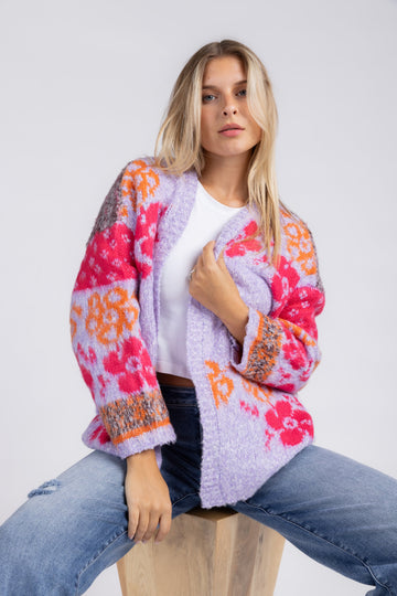 SALE - Leslie Floral Cardigan