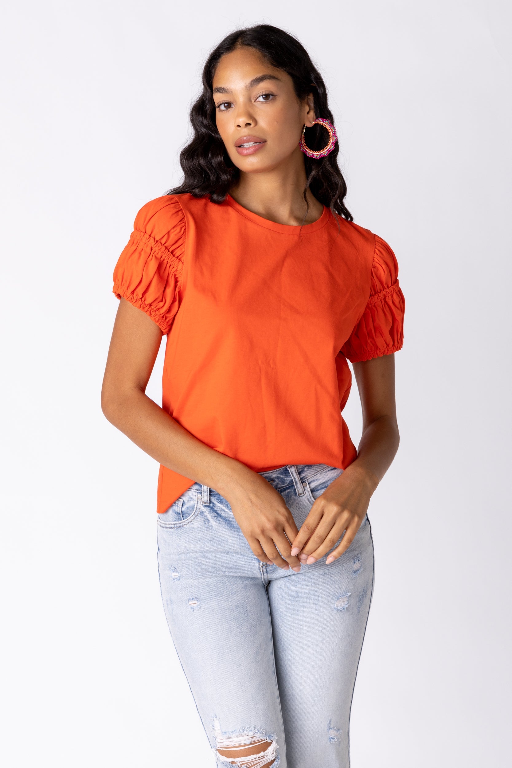 SALE - Gavin Puff Sleeve Tee