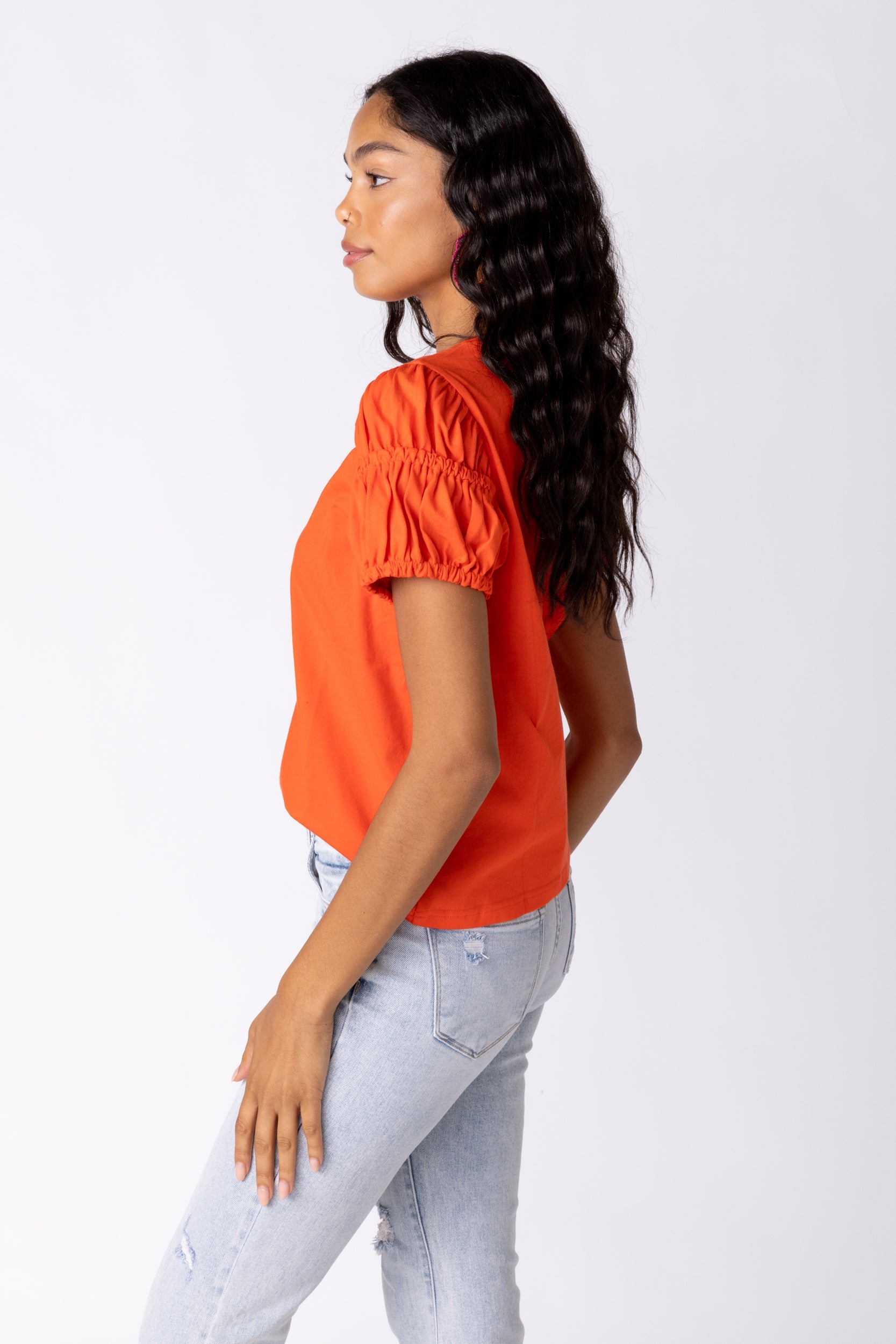 SALE - Gavin Puff Sleeve Tee