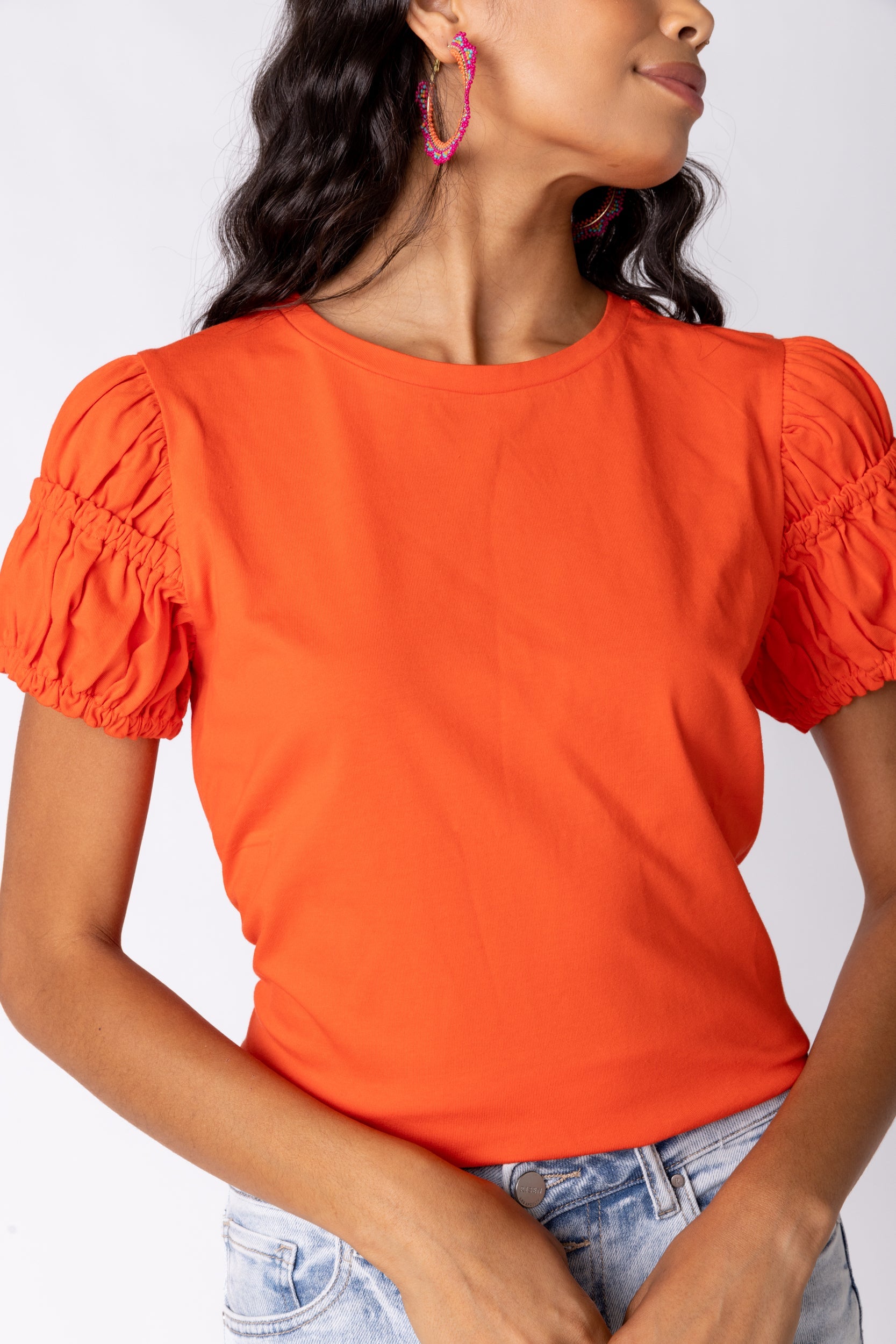 SALE - Gavin Puff Sleeve Tee