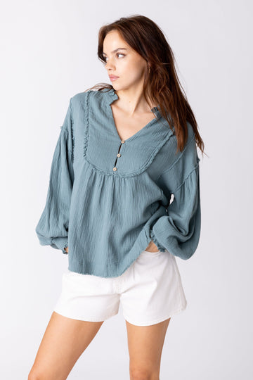 SALE - Cori Long Sleeve Blouse