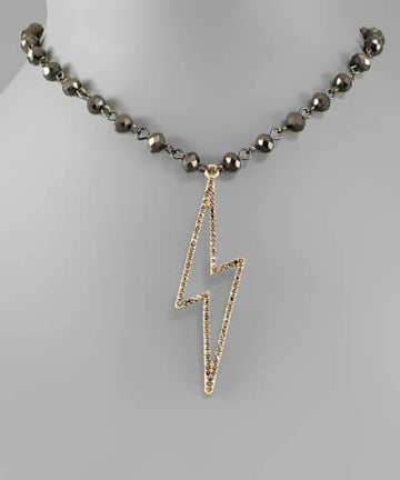 Layne Lightning Bolt Choker