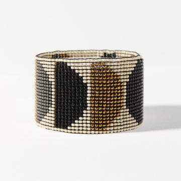 Ink+Alloy Circle Stretch Bracelet