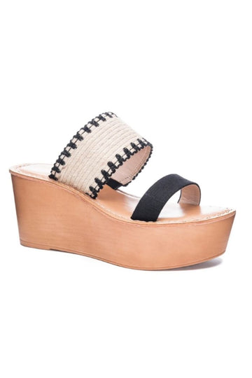 Wind Slide Platform Sandal