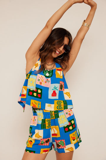 Eloise Summer Pattern Top