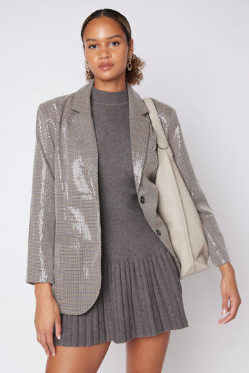 SALE - Beth Sequin Oversized Blazer