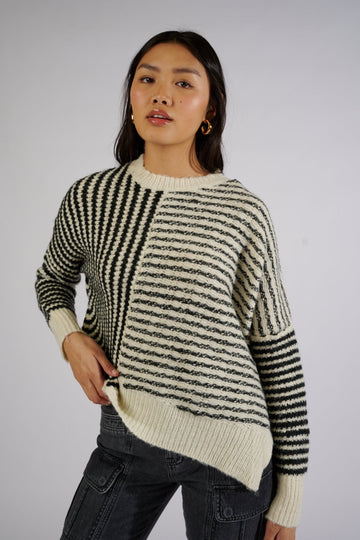 SALE - Maren Striped Sweater