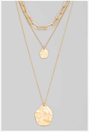 Malin Layered Pedant Necklace