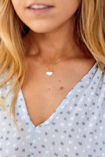 Rumi Two Toned Necklace