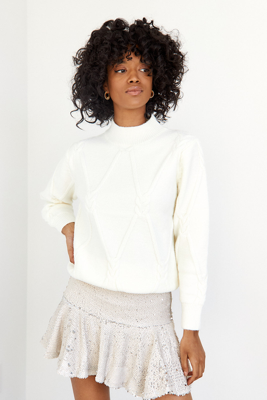 Mady Sequin Skirt