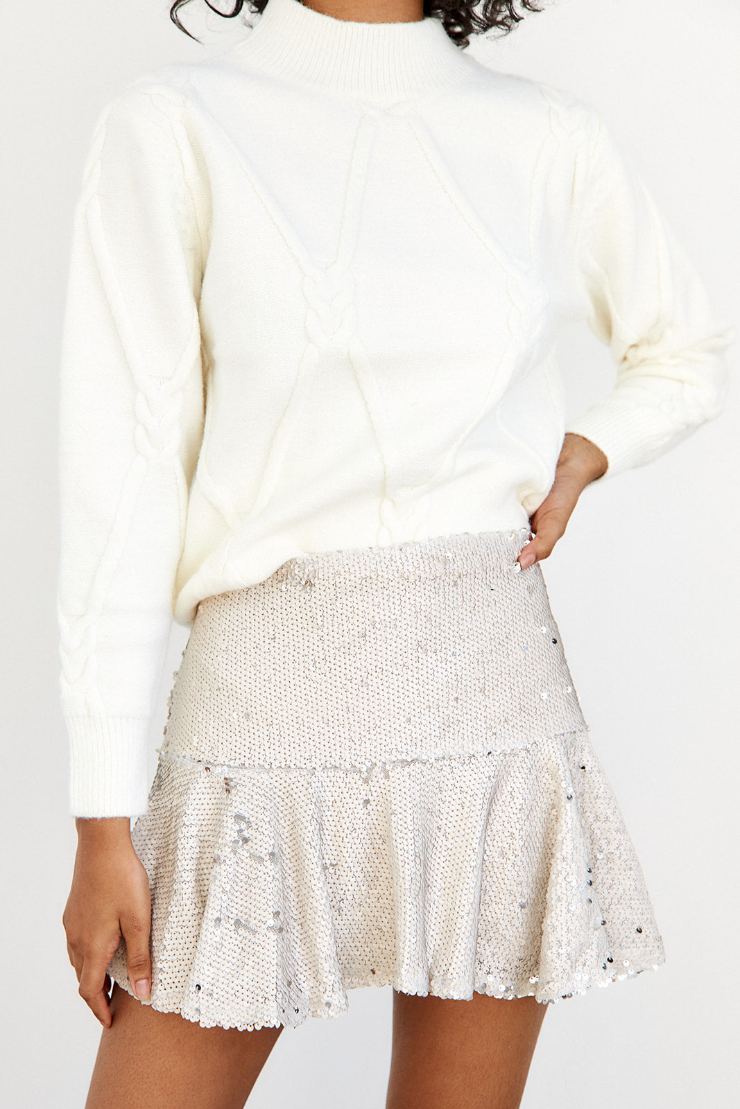 Mady Sequin Skirt