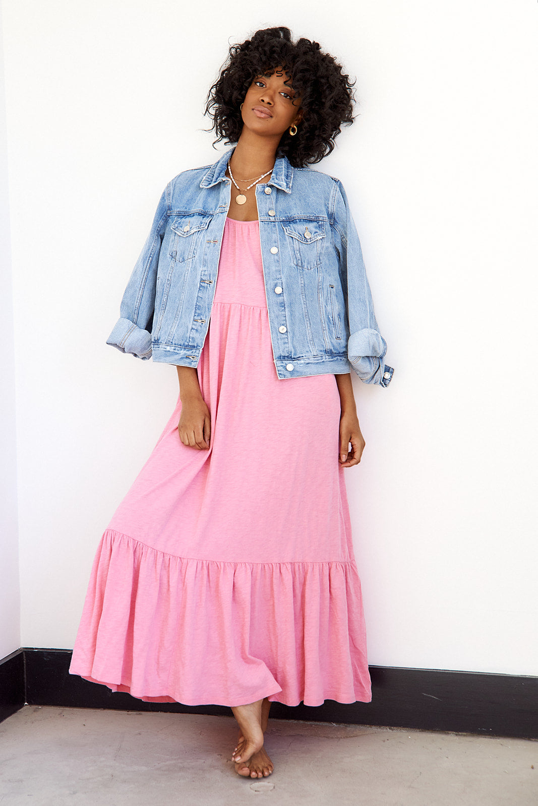 Z Supply Lido Slub Midi Dress
