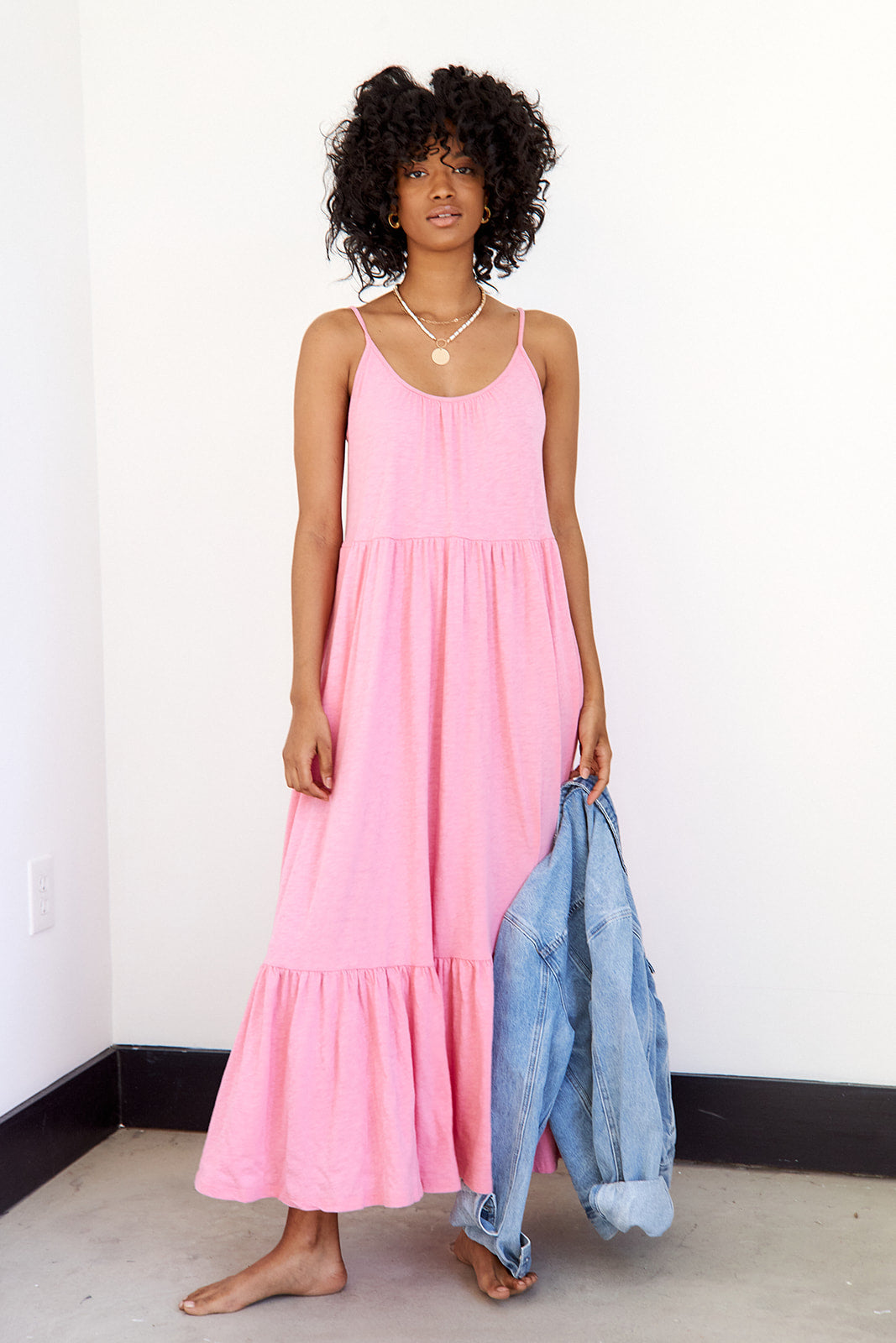 Z Supply Lido Slub Midi Dress