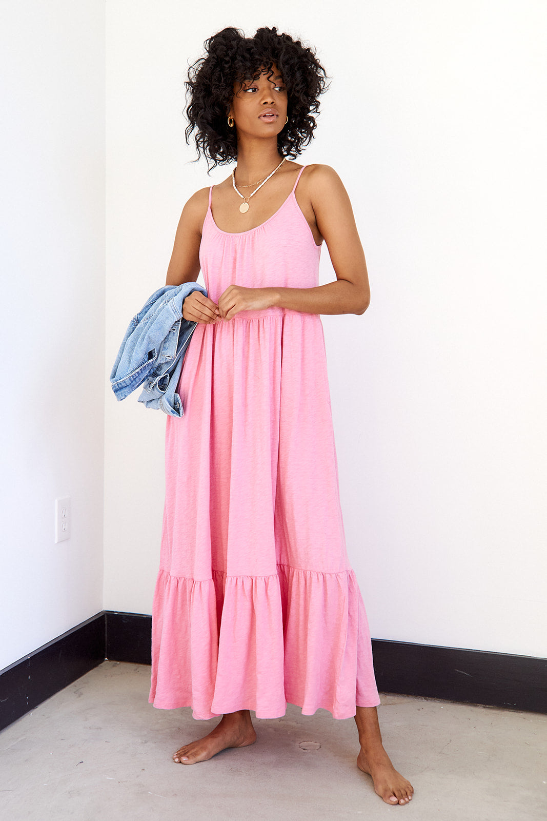 Z Supply Lido Slub Midi Dress