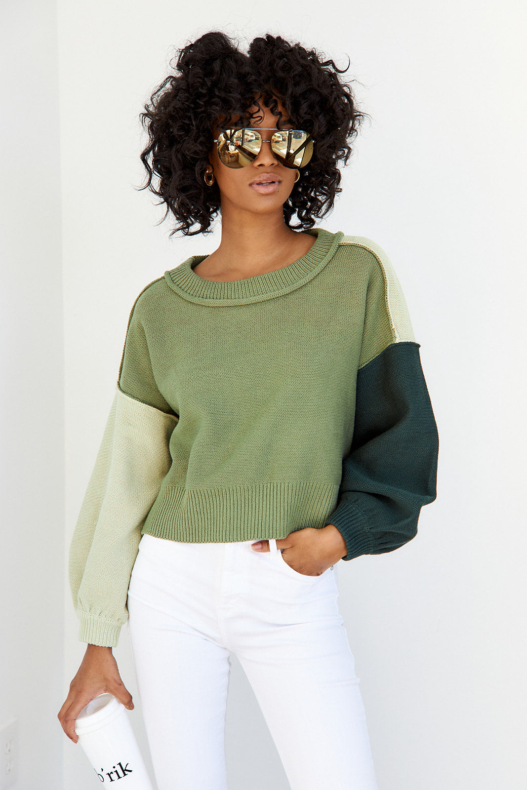 Wayde Color Block Pullover