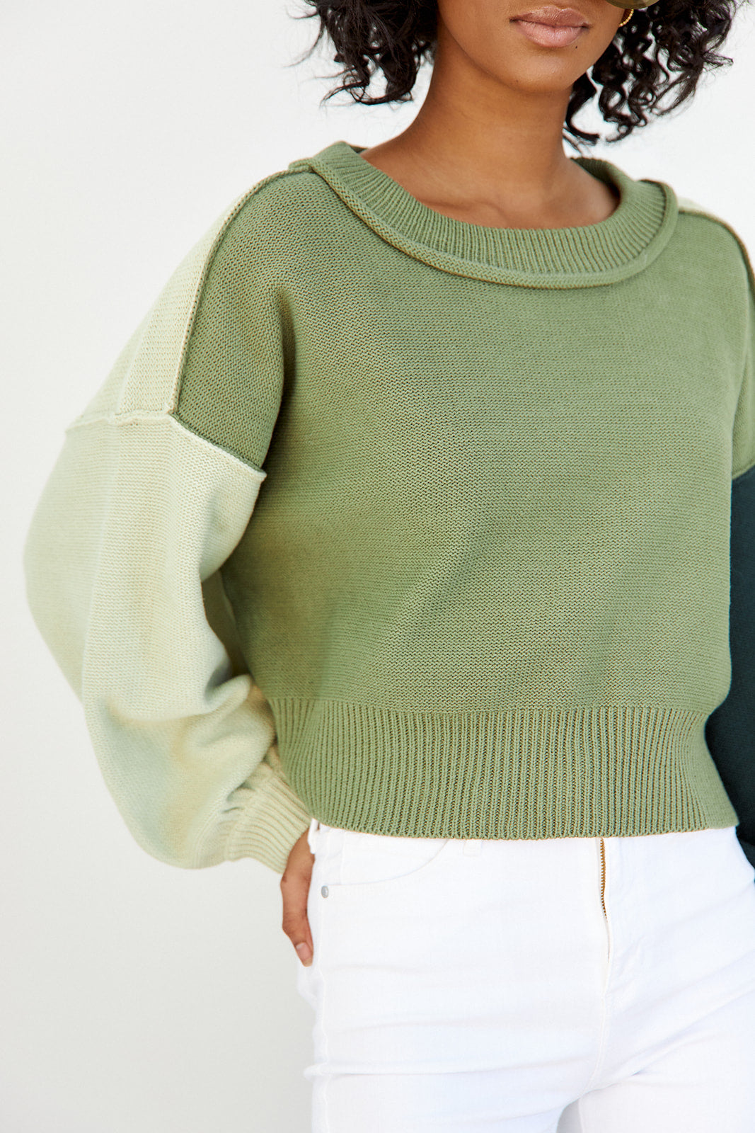 Wayde Color Block Pullover