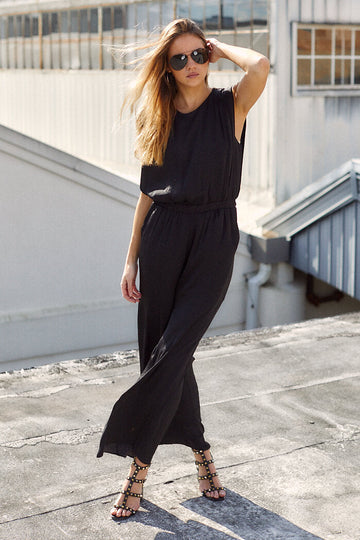 Britten Shoulder Pad Jumpsuit