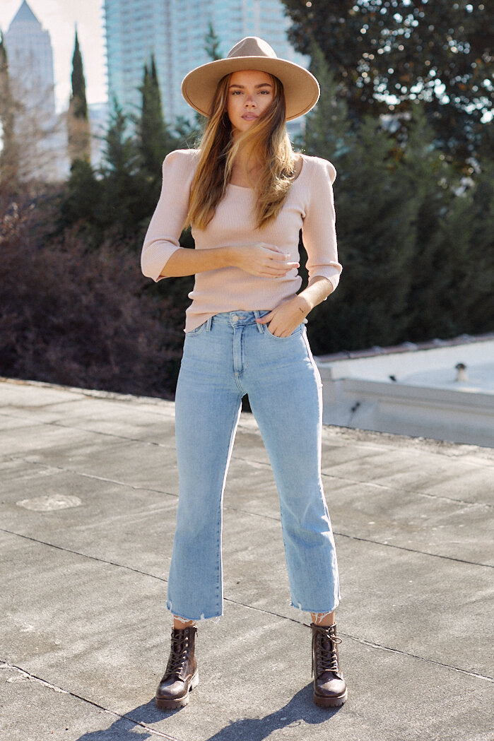 Aspen Scoop Neck Knit Top