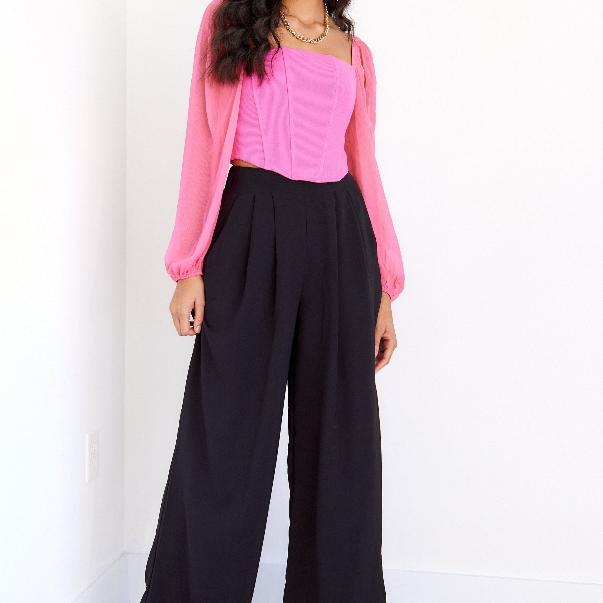 Rory Pleated Pants
