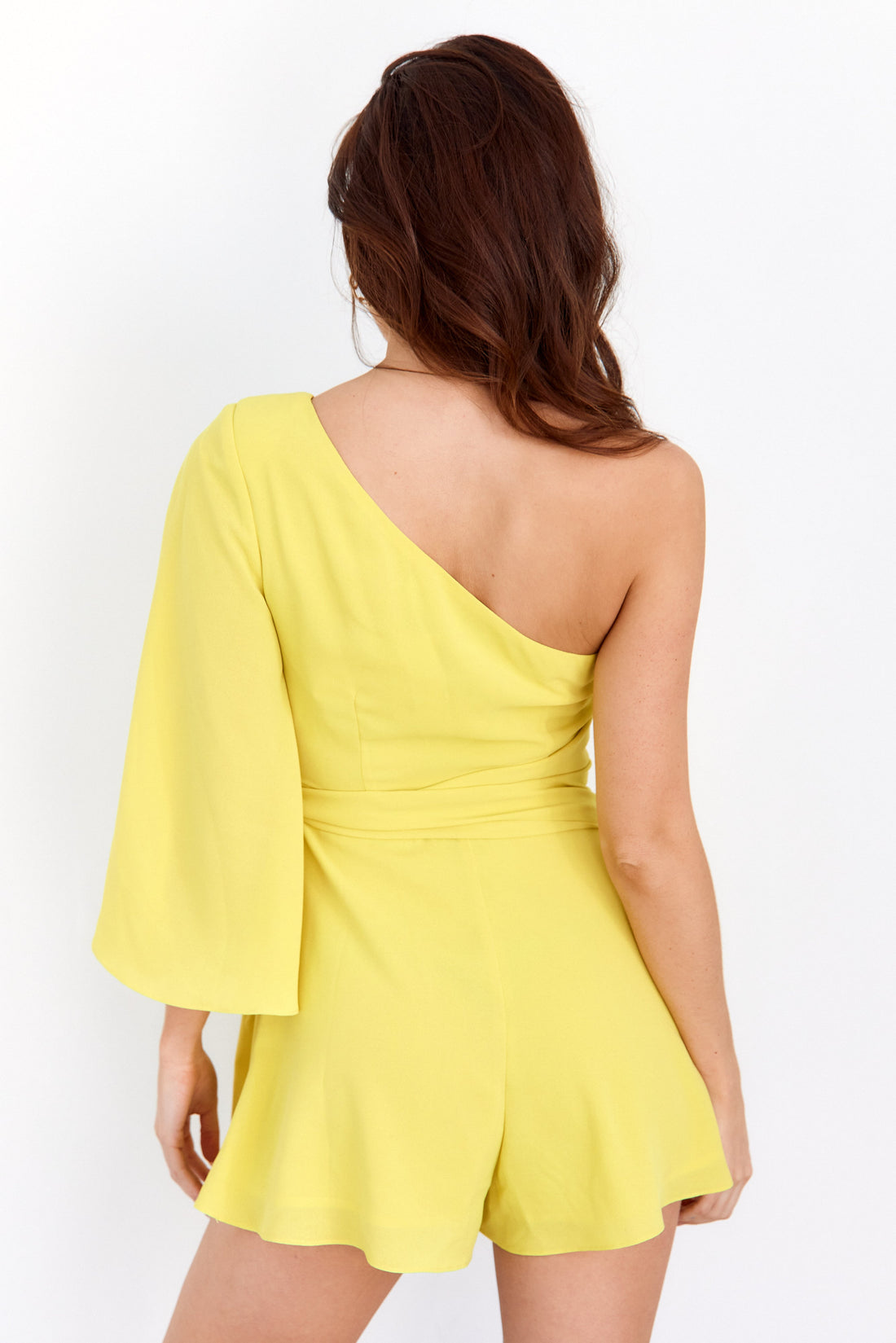 Katherine One Shoulder Romper