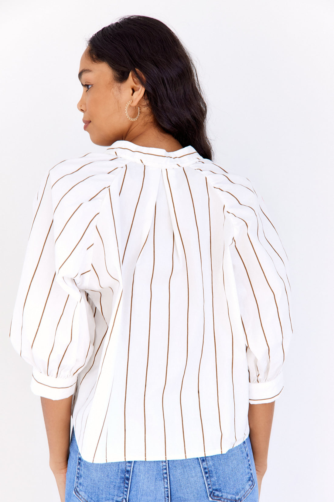 SALE - Emery Striped Blouse