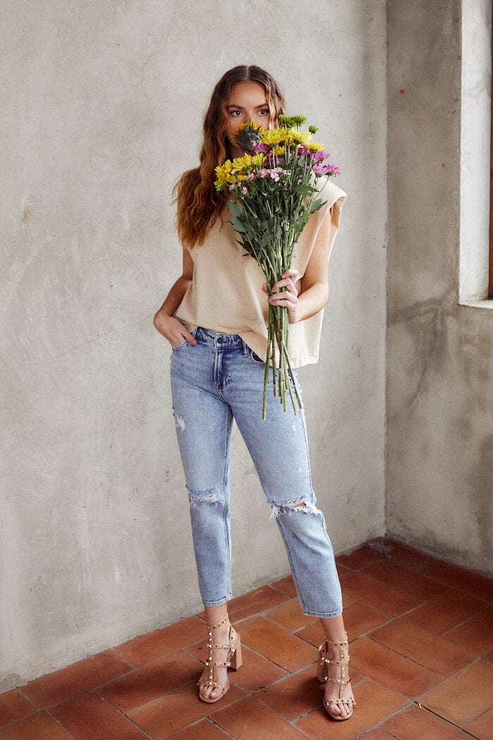 Braylen Slim Boyfriend Jeans
