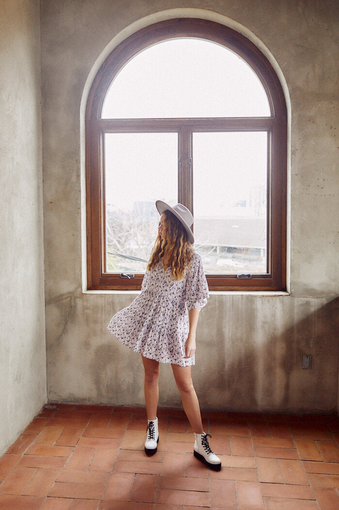 Elliette Tiered Mini Dress