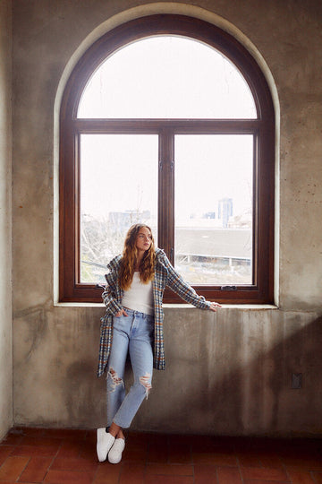Sagamore Plaid Coat