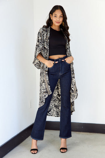 Kiki Kimono Sleeve Duster