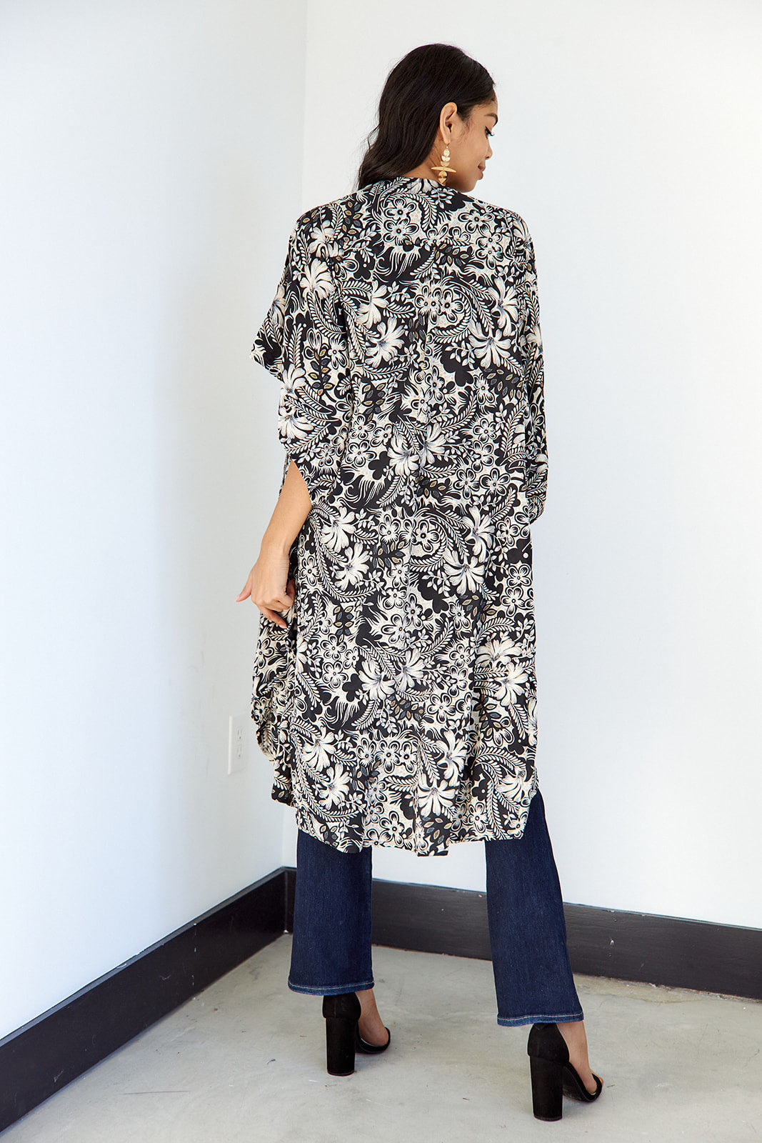 Kiki Kimono Sleeve Duster