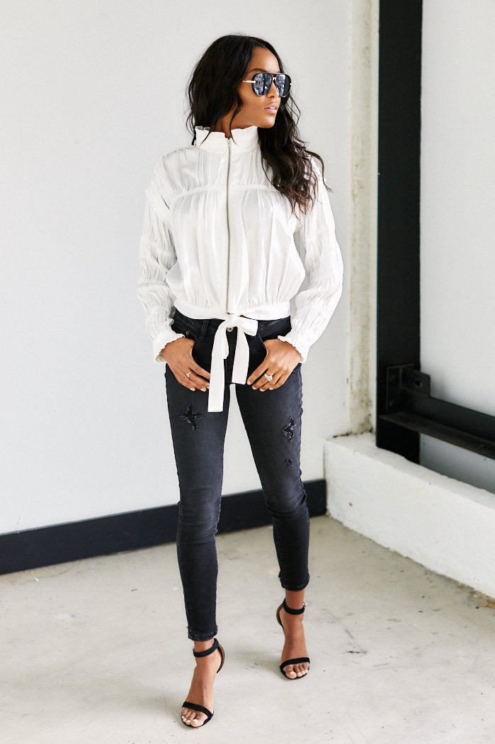 Bray Satin Jacket