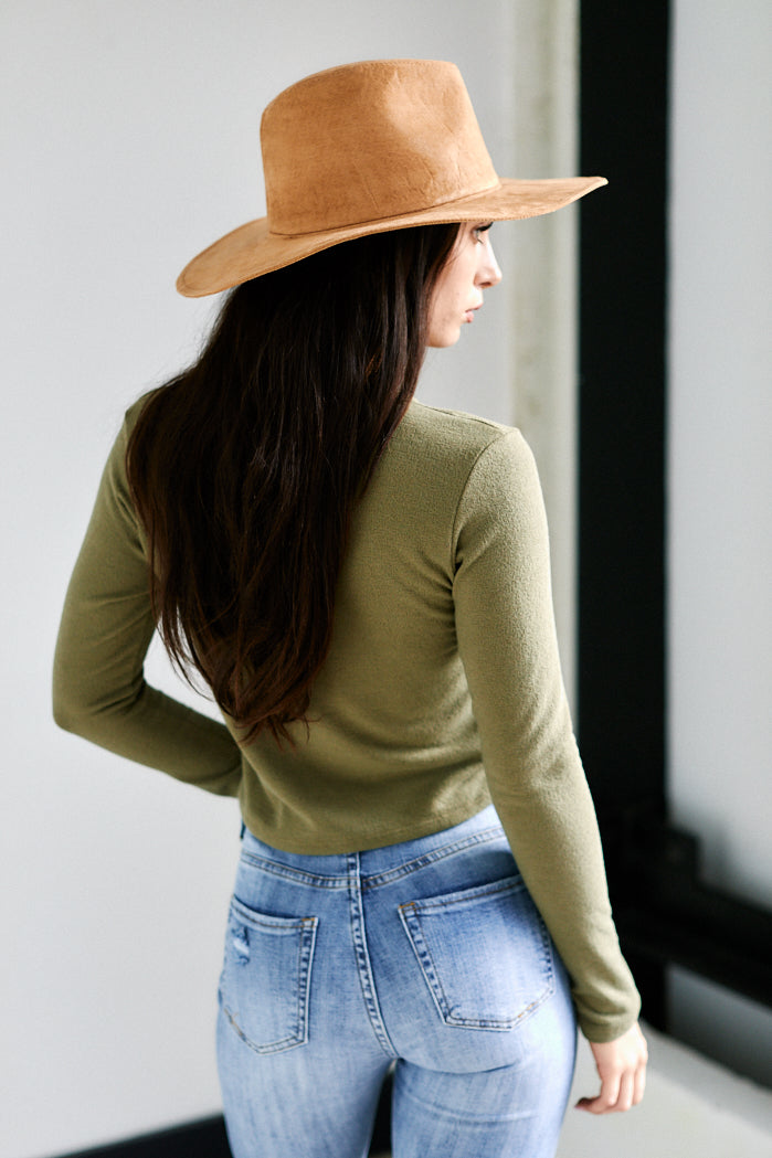 Avery Fitted Long Sleeve Top