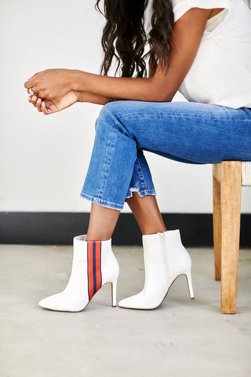 Pledge Track Stripe Bootie