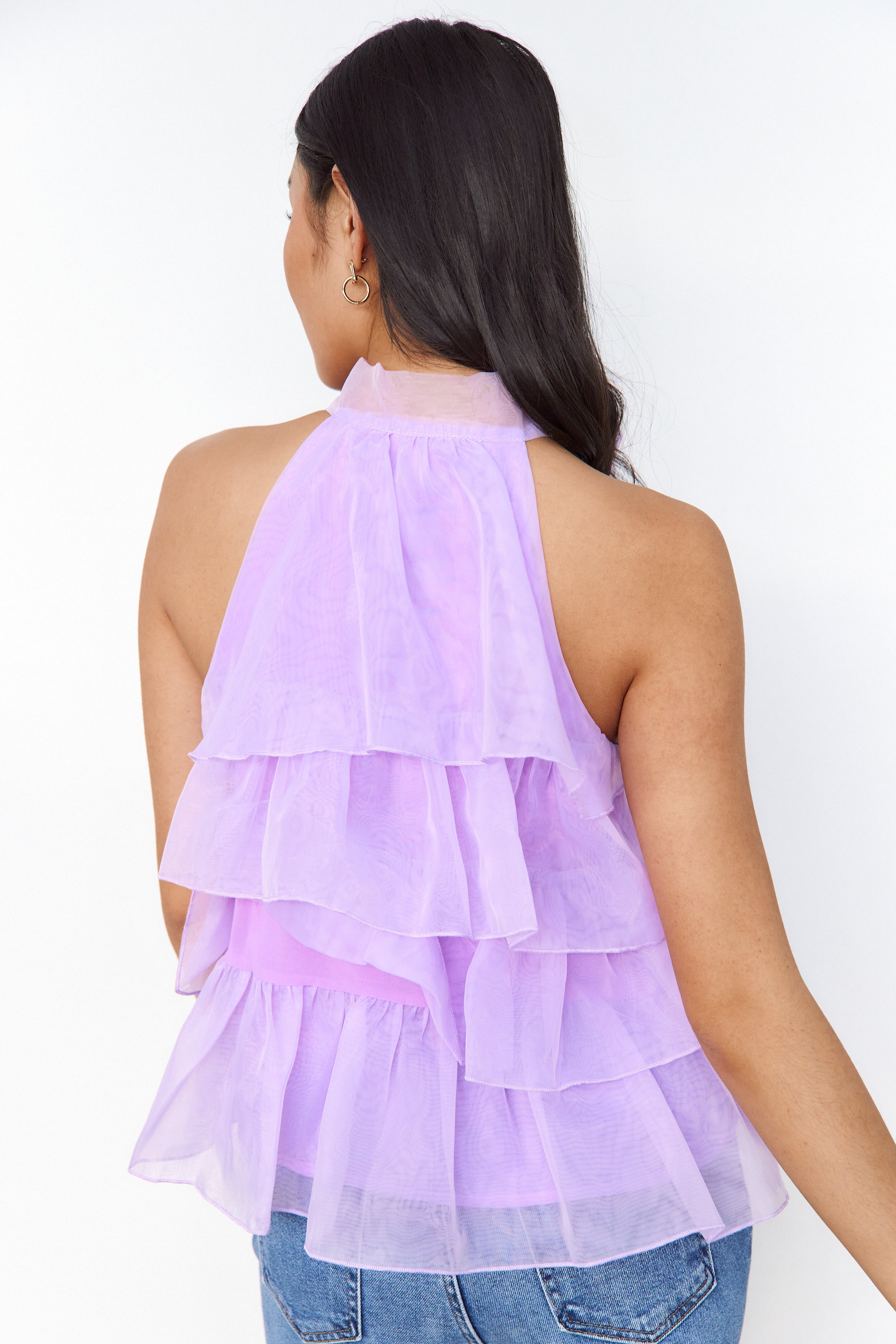 SALE - Ingrid Ruffle Tiered Tulle Top