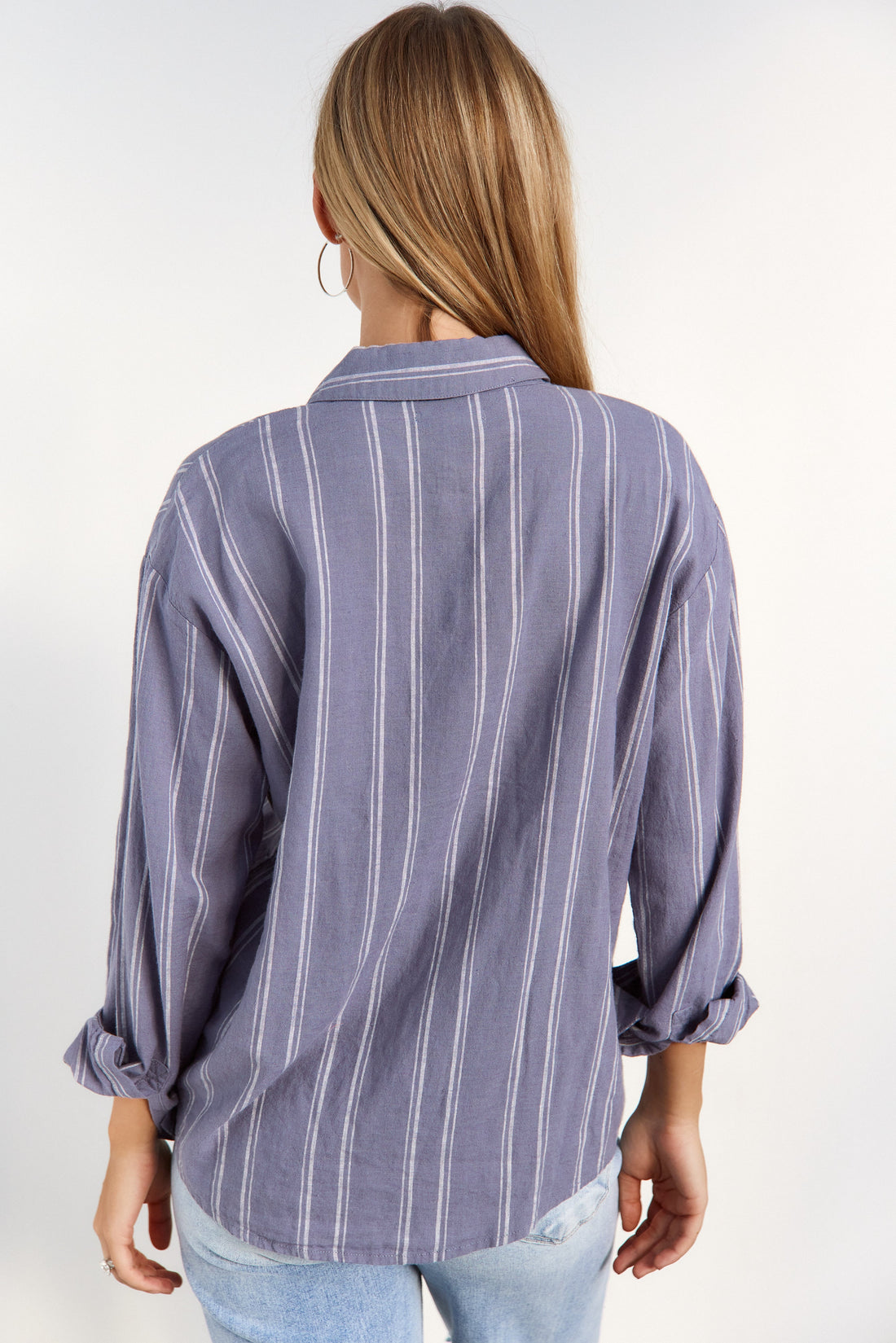 Z Supply Sunday Striped Button Up Shirt