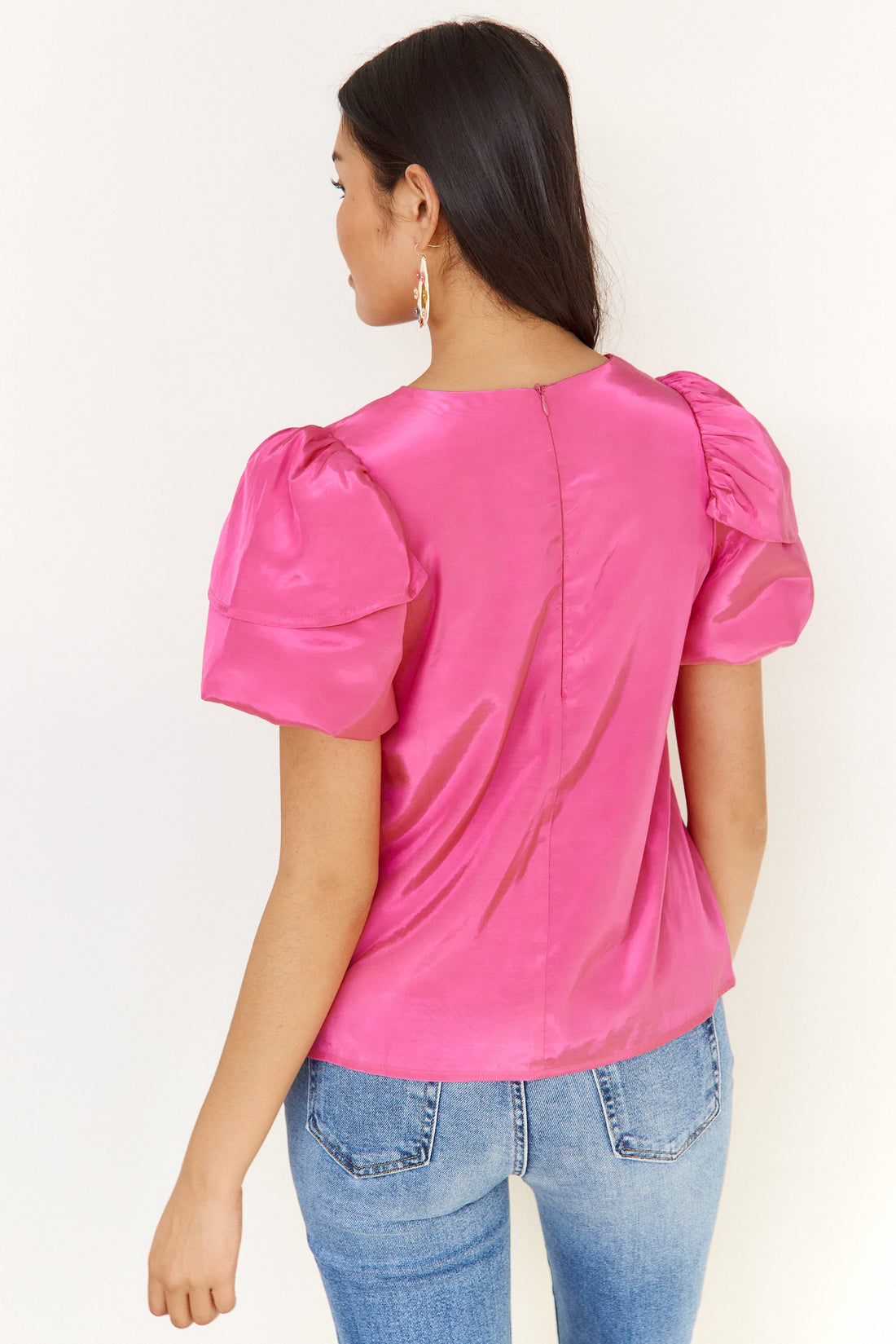 Aurora Petal Sleeve Blouse