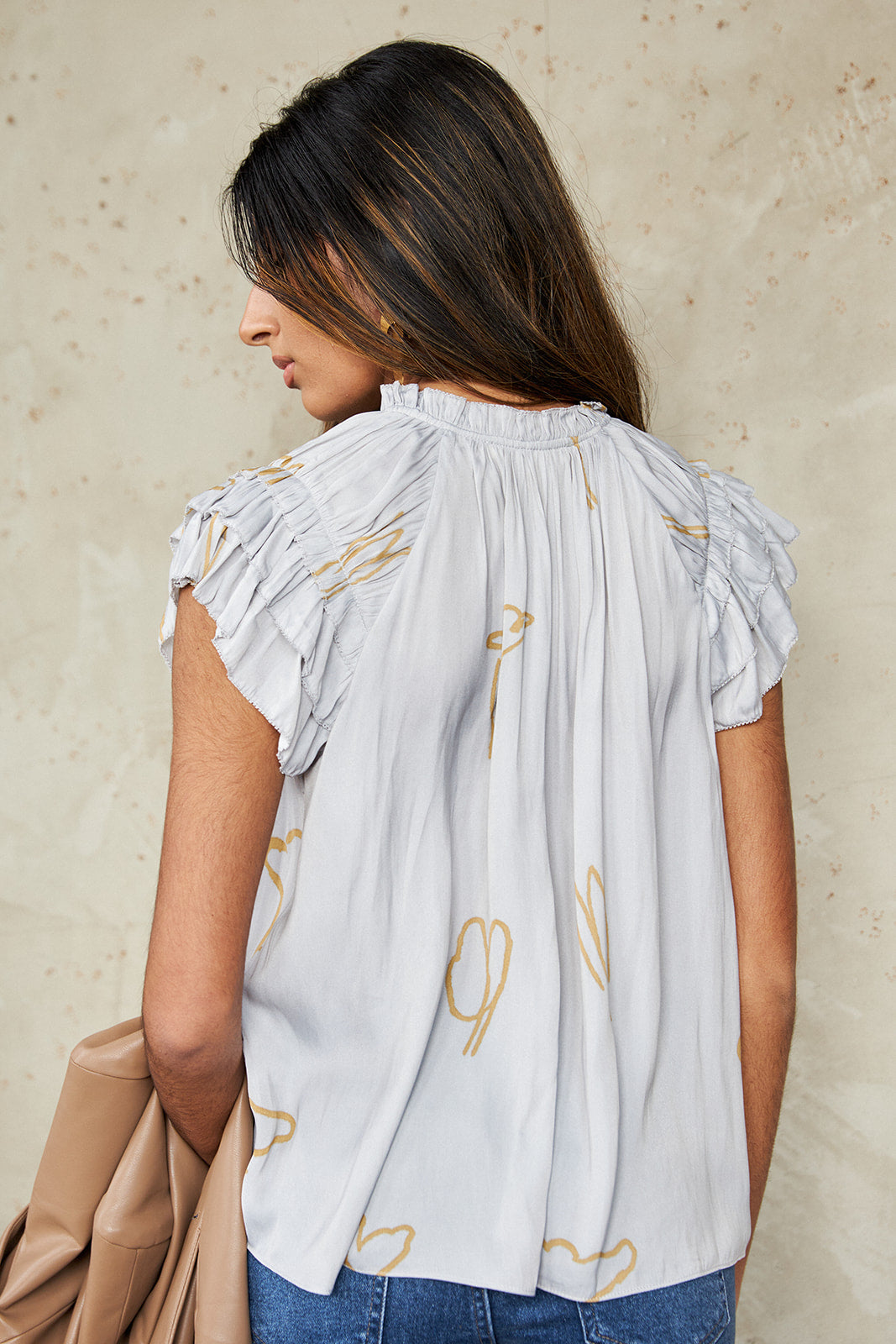 Ardelle Printed Blouse