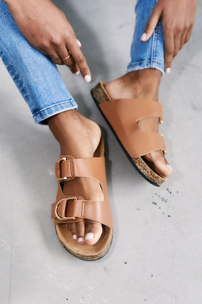 Parker Buckle Detail Sandal