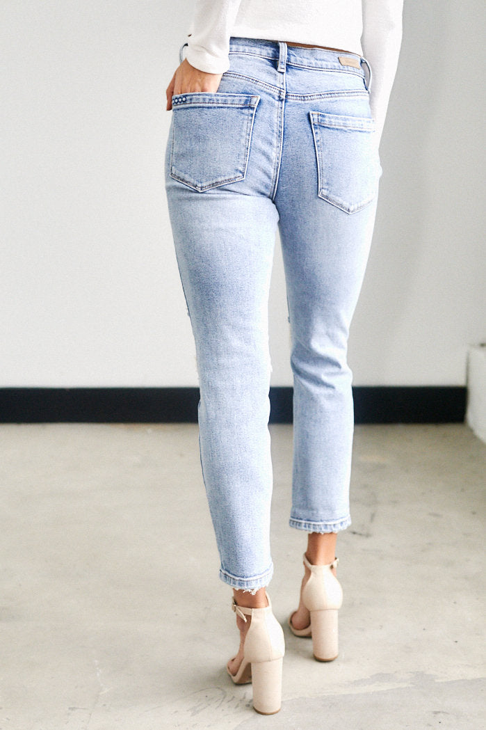 Blank NYC On The Edge Straight Leg Jeans
