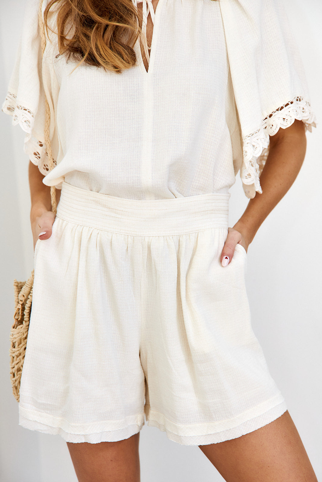 SALE- June Raw Hem Short
