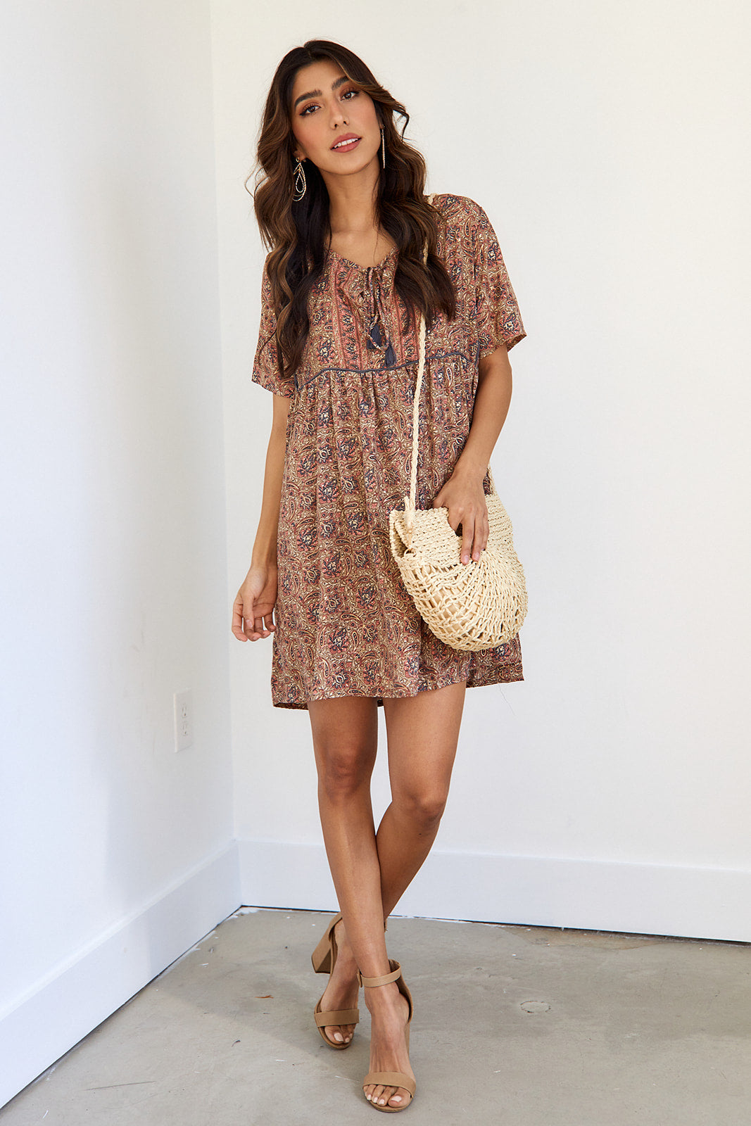 Melina Short Sleeve Dress