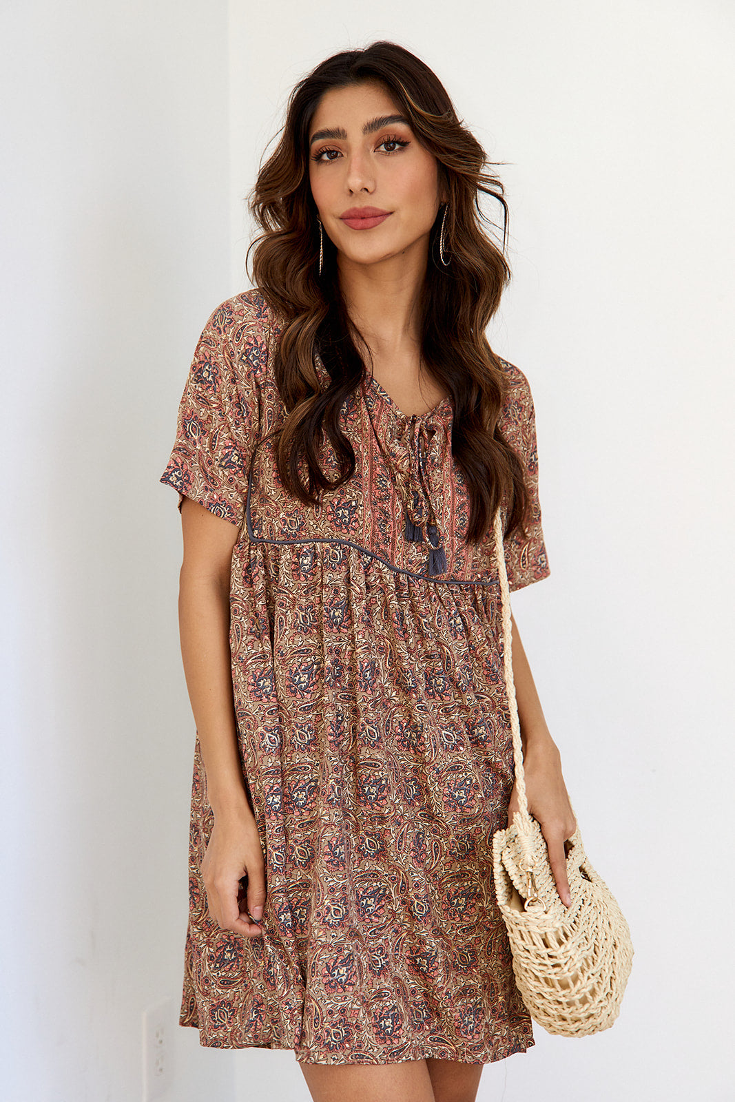 Melina Short Sleeve Dress