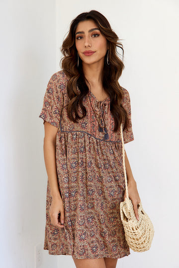 Melina Short Sleeve Dress