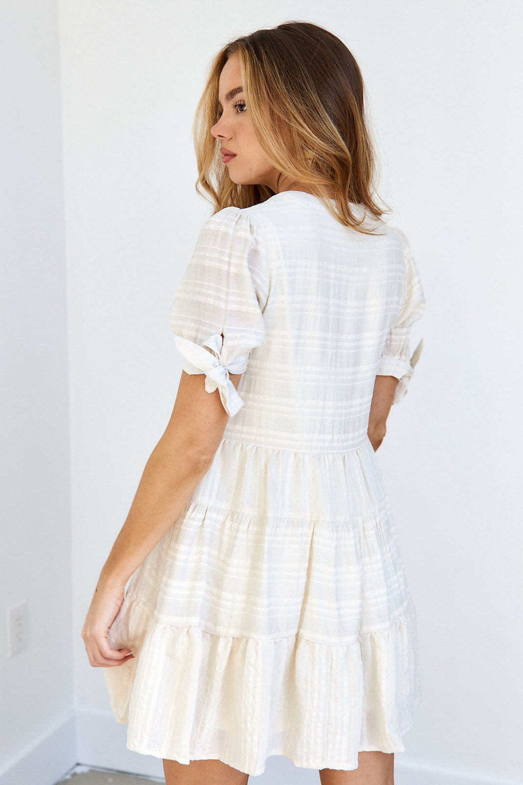 Noah Striped Mini Dress