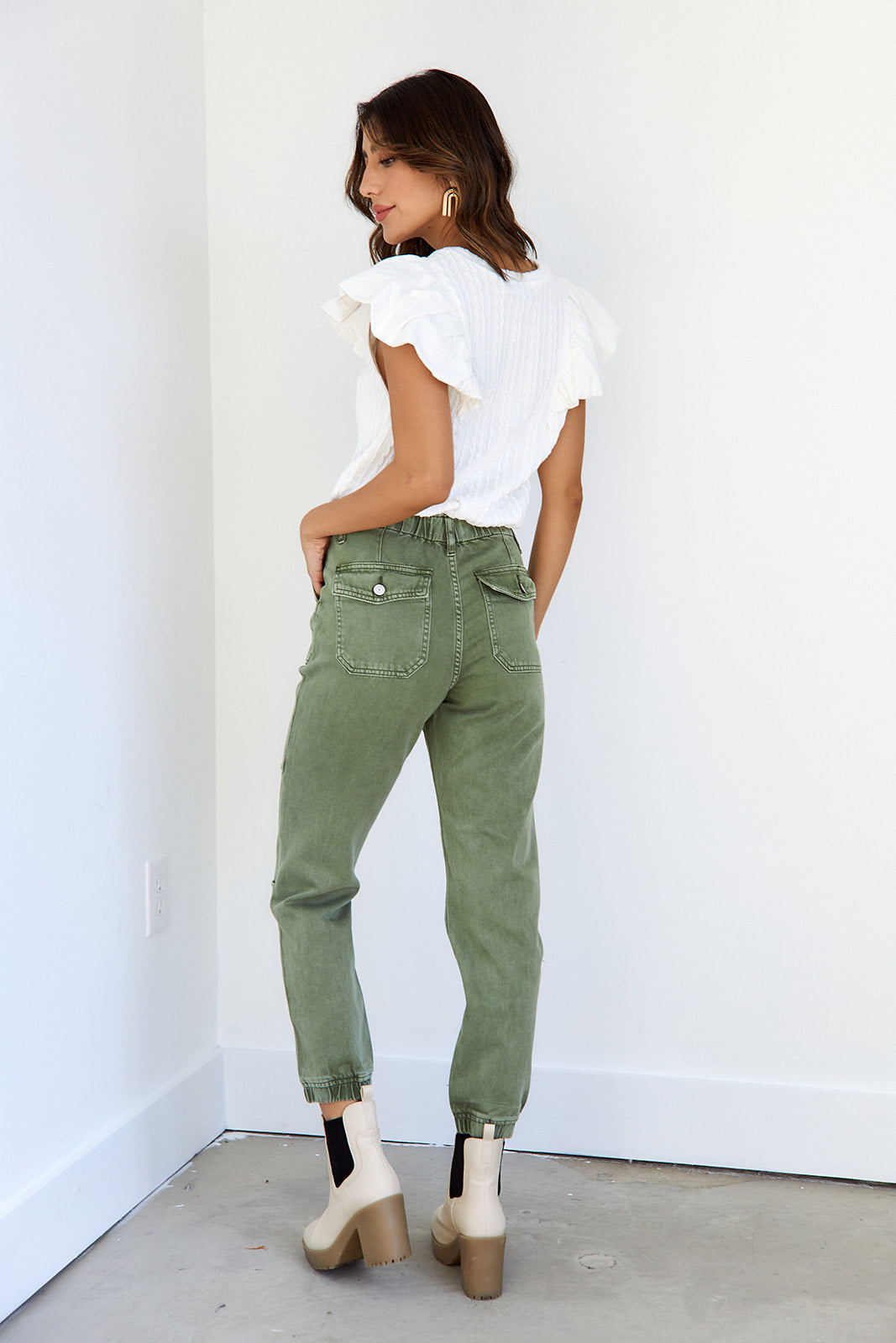 Jade Slim Fit Denim Jogger
